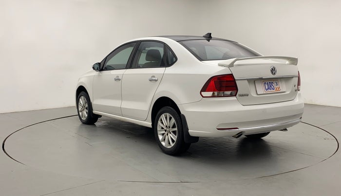 2016 Volkswagen Vento HIGHLINE 1.2 TSI AT, Petrol, Automatic, 56,791 km, Left Back Diagonal (45- Degree) View