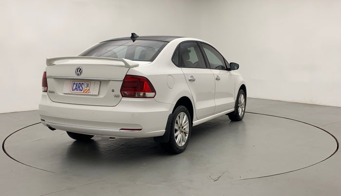 2016 Volkswagen Vento HIGHLINE 1.2 TSI AT, Petrol, Automatic, 56,791 km, Right Back Diagonal (45- Degree) View