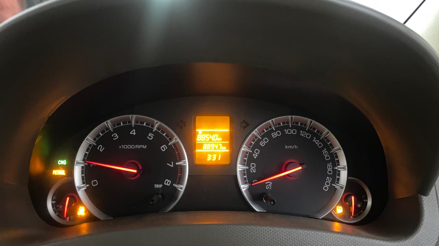 2016 Maruti Ertiga VXI CNG, CNG, Manual, 88,892 km, Odometer Image