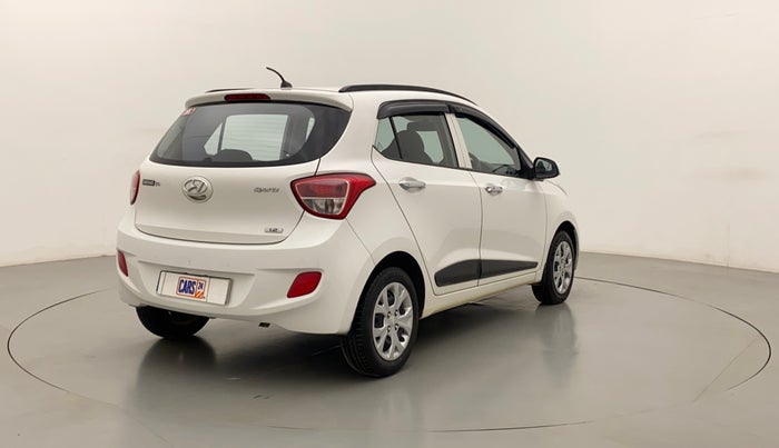 2014 Hyundai Grand i10 SPORTZ 1.2 KAPPA VTVT, Petrol, Manual, 13,653 km, Right Back Diagonal