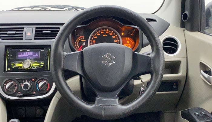 2014 Maruti Celerio VXI AMT, Petrol, Automatic, 68,907 km, Steering Wheel Close Up