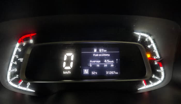 2020 KIA SONET HTX 1.0 IMT, Petrol, Manual, 31,254 km, Odometer Image