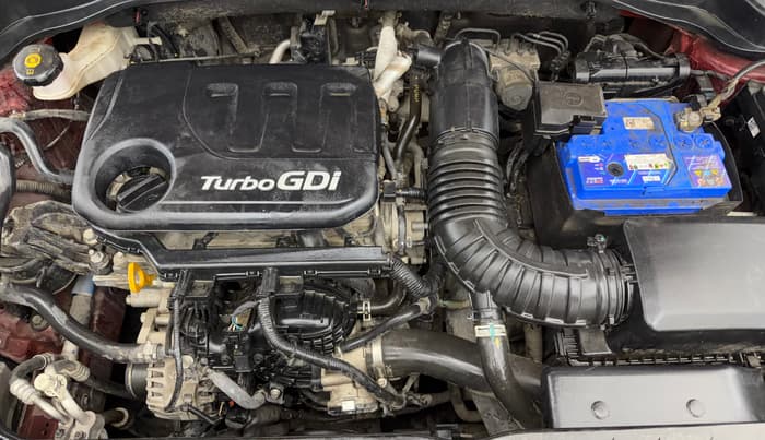 2020 KIA SONET HTX 1.0 IMT, Petrol, Manual, 31,254 km, Engine View
