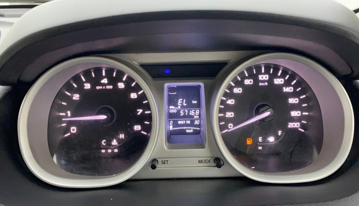 2016 Tata Tiago XZ PETROL, Petrol, Manual, 57,146 km, Odometer Image