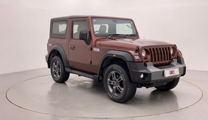 2021 Mahindra Thar LX PETROL HT 4WD AT, Petrol, Automatic, 12,452 km, Right Front Diagonal