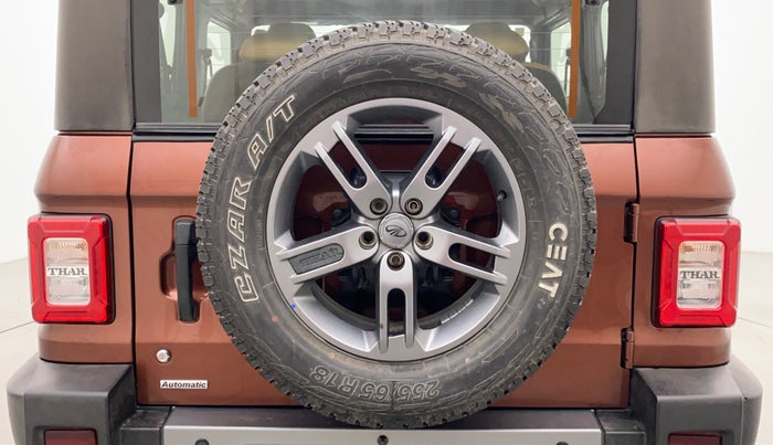 2021 Mahindra Thar LX PETROL HT 4WD AT, Petrol, Automatic, 12,452 km, Spare Tyre
