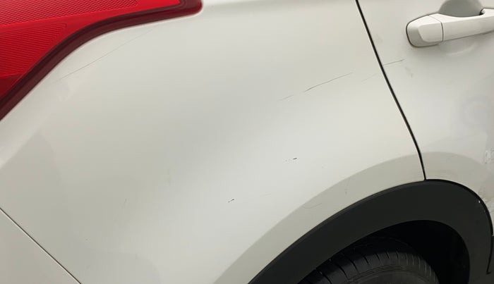 2017 Hyundai Creta E PLUS 1.6 PETROL, Petrol, Manual, 22,591 km, Right quarter panel - Minor scratches