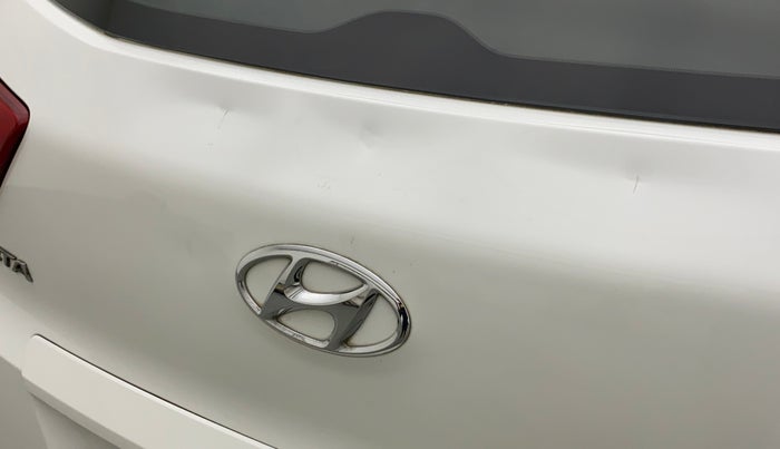 2017 Hyundai Creta E PLUS 1.6 PETROL, Petrol, Manual, 22,591 km, Dicky (Boot door) - Slightly dented