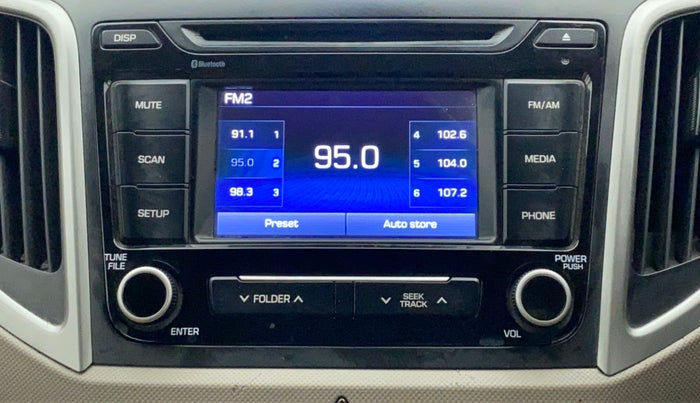 2017 Hyundai Creta E PLUS 1.6 PETROL, Petrol, Manual, 22,591 km, Infotainment System