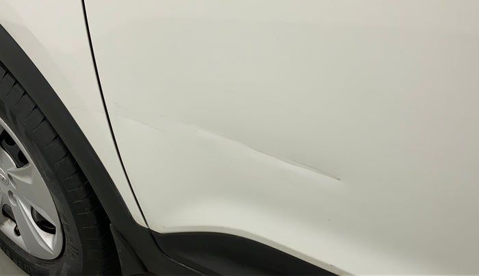 2017 Hyundai Creta E PLUS 1.6 PETROL, Petrol, Manual, 22,591 km, Front passenger door - Slightly dented