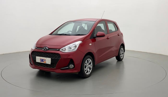 2017 Hyundai Grand i10 SPORTZ 1.2 KAPPA VTVT, Petrol, Manual, 10,604 km, Left Front Diagonal