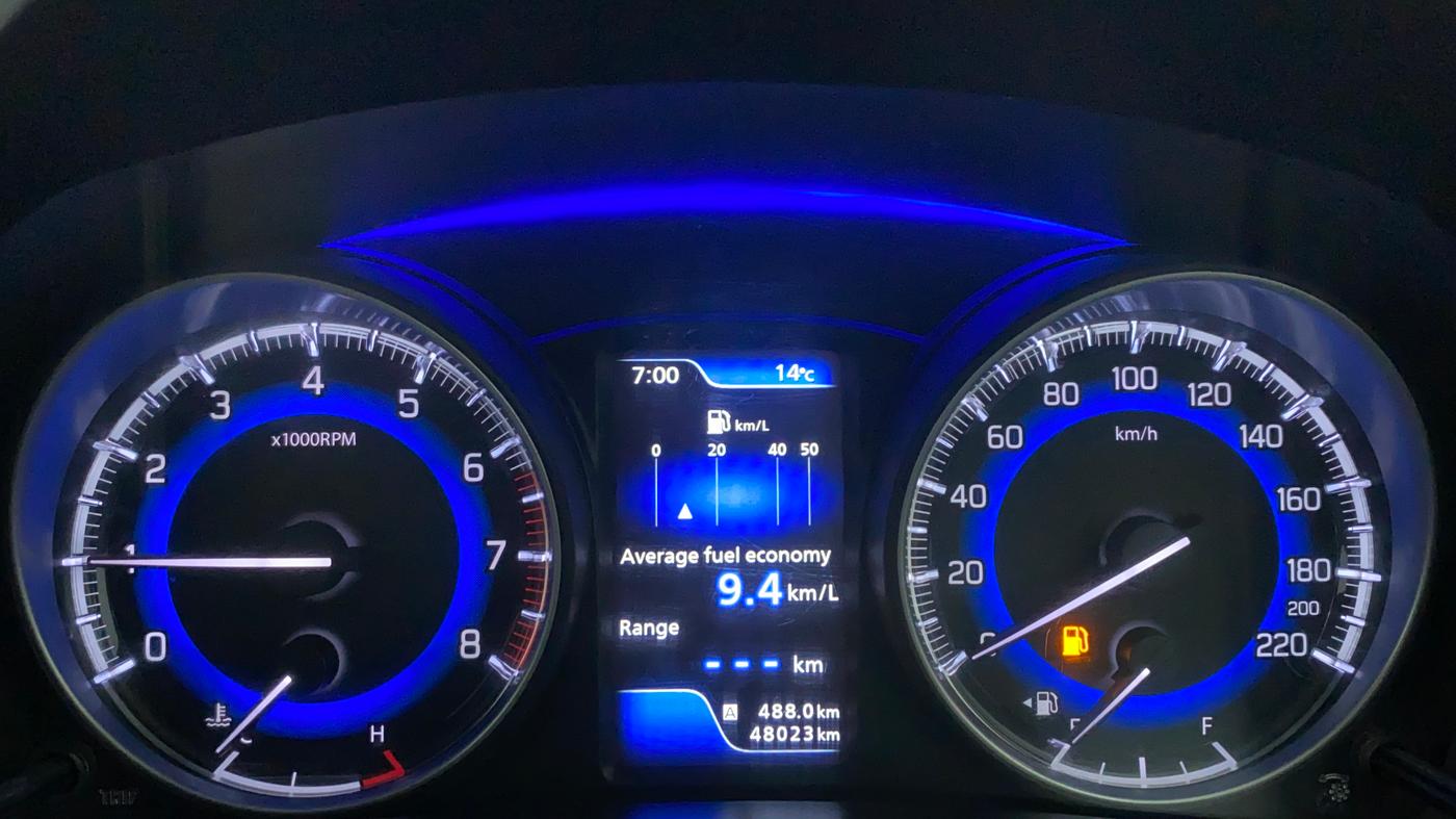 2016 Maruti Baleno ZETA 1.2 K12, Petrol, Manual, 48,020 km, Odometer Image