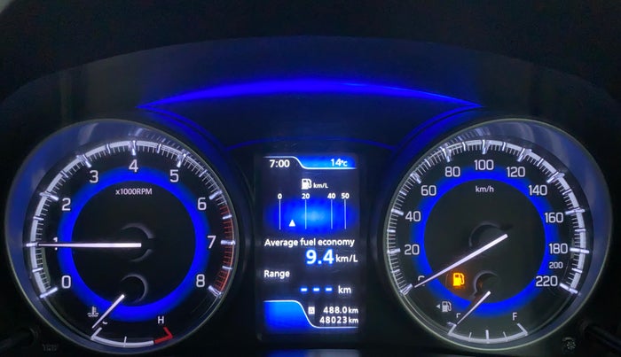 2016 Maruti Baleno ZETA 1.2 K12, Petrol, Manual, 48,020 km, Odometer Image