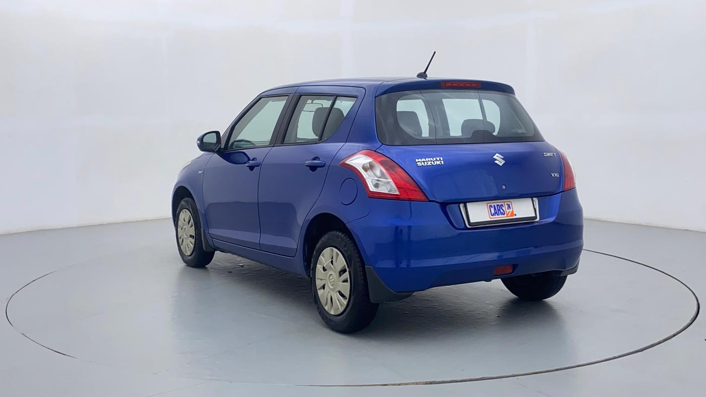 2012 Maruti Swift VXI D, Petrol, Manual, 71,964 km, Left Back Diagonal (45- Degree) View