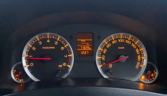 2012 Maruti Swift VXI D, Petrol, Manual, 71,964 km, Odometer View