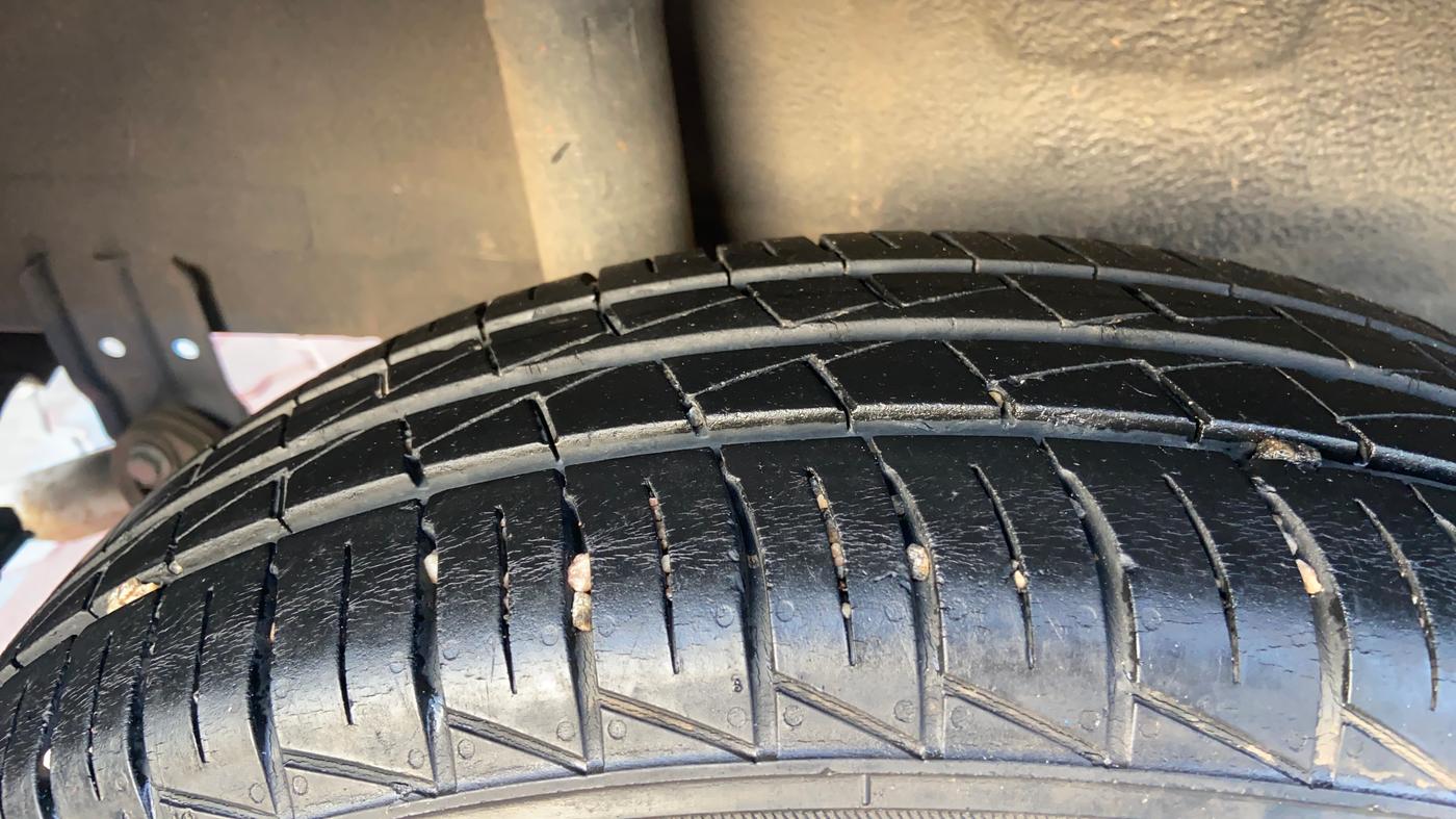 2023 Maruti S PRESSO VXI+, Petrol, Manual, 12,123 km, Right Rear Tyre Tread