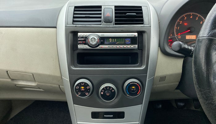 2012 Toyota Corolla Altis J, Petrol, Manual, 80,707 km, Air Conditioner