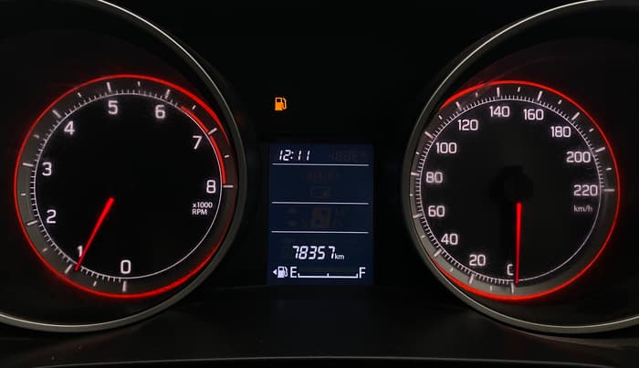 2020 Maruti Swift VXI, Petrol, Manual, 78,351 km, Odometer Image