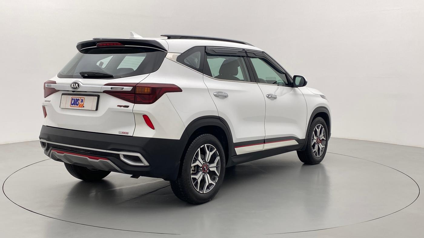 2020 KIA SELTOS GTX 1.4 GDI PETROL, Petrol, Manual, 12,499 km, Right Back Diagonal