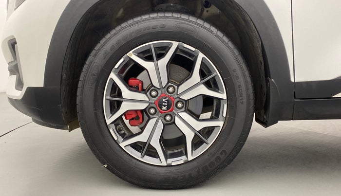 2020 KIA SELTOS GTX 1.4 GDI PETROL, Petrol, Manual, 12,499 km, Left Front Wheel