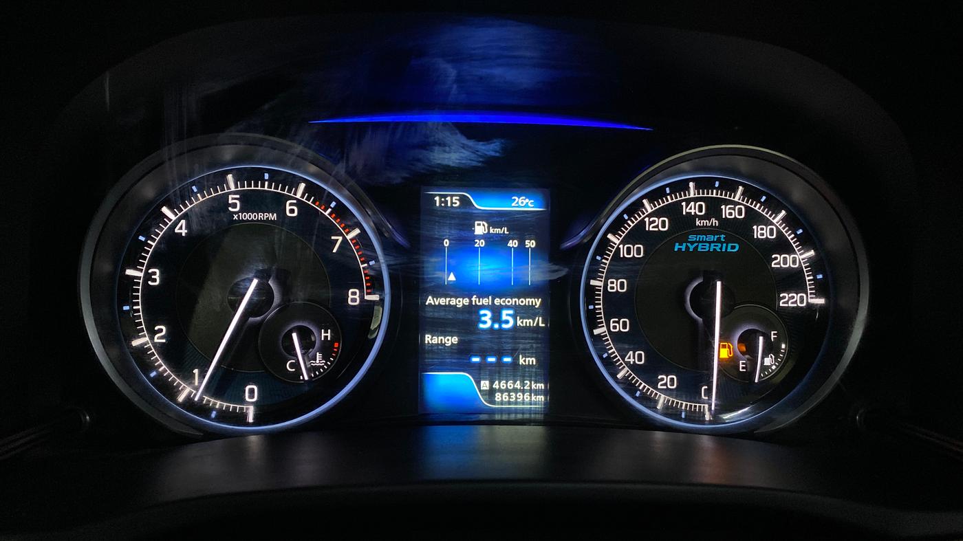 2022 Maruti XL6 ZETA MT, Petrol, Manual, 86,434 km, Odometer Image