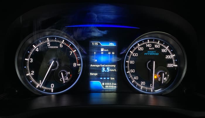 2022 Maruti XL6 ZETA MT, Petrol, Manual, 86,392 km, Odometer Image