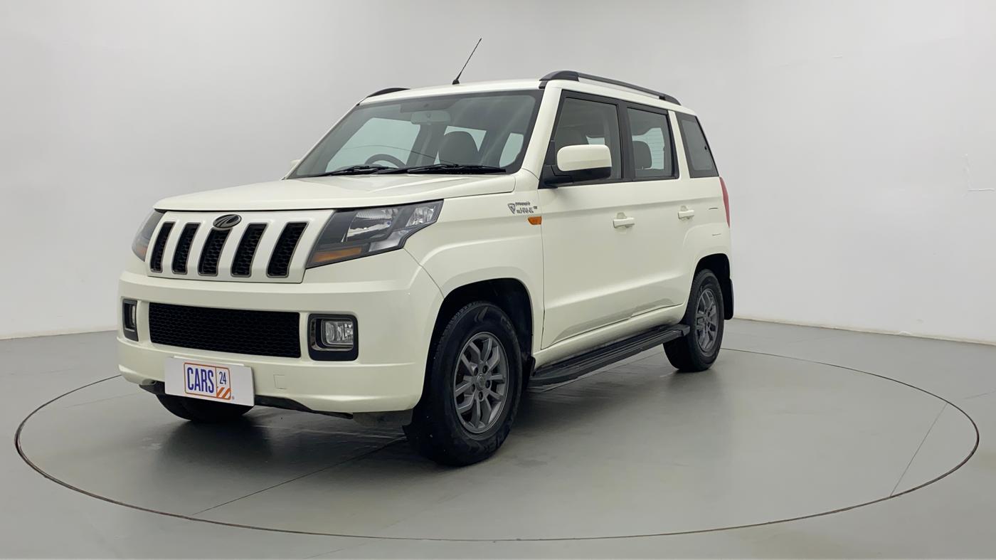 2018 Mahindra TUV300 T10 MT, Diesel, Manual, 1,19,191 km, Left Front Diagonal (45- Degree) View