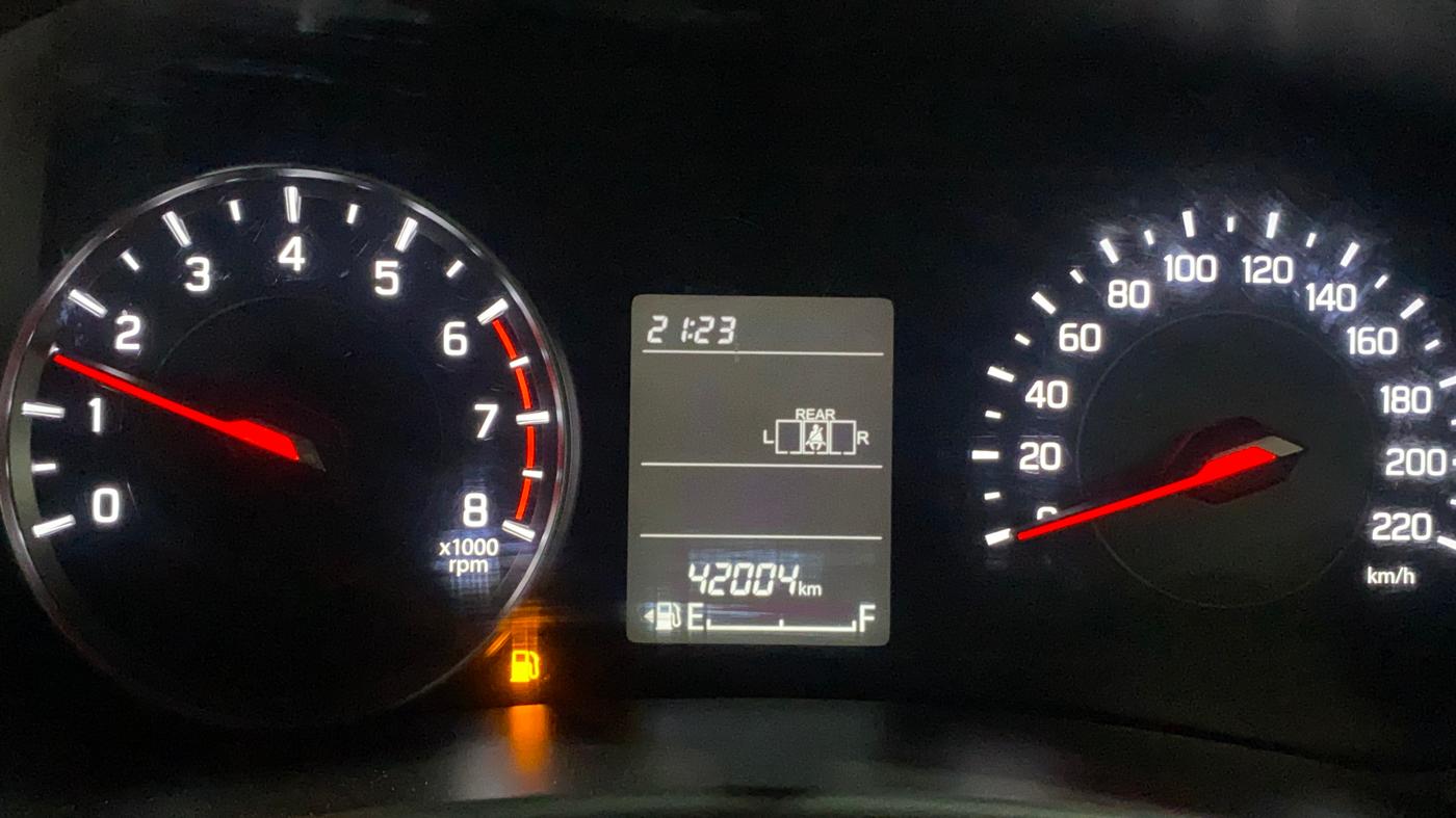 2024 Maruti Swift VXi, Petrol, Manual, 42,012 km, Odometer Image