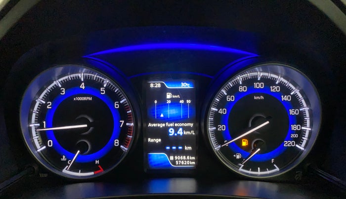 2020 Toyota Glanza V, CNG, Manual, 57,628 km, Odometer Image