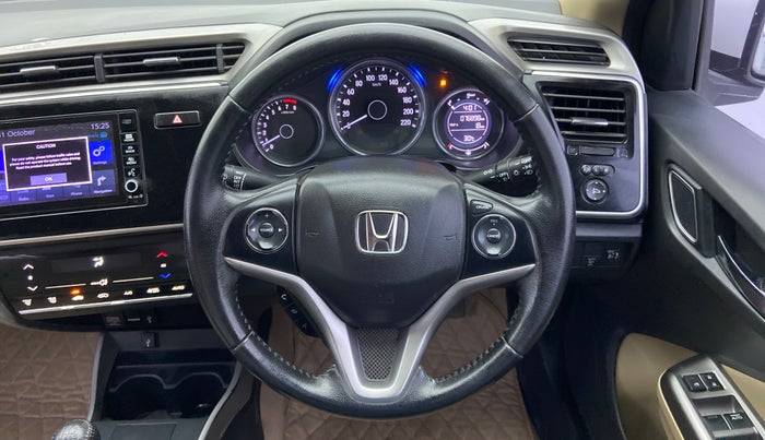 2018 Honda City 1.5L I-VTEC VX, Petrol, Manual, 76,898 km, Steering Wheel Close Up
