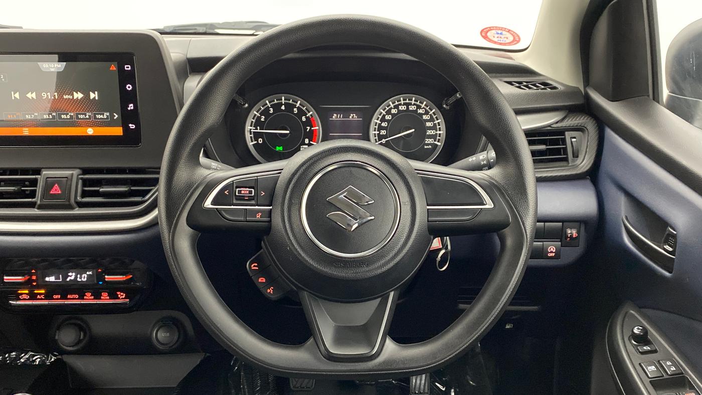 2022 Maruti Baleno DELTA PETROL 1.2, Petrol, Manual, 5,247 km, Steering Wheel Close Up