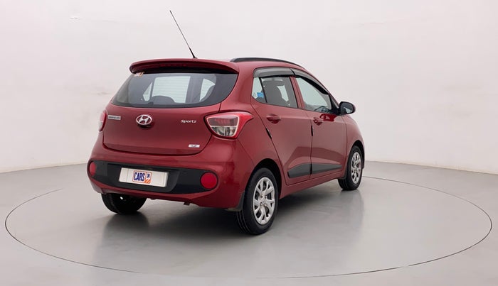 2019 Hyundai Grand i10 SPORTZ 1.2 KAPPA VTVT, Petrol, Manual, 51,615 km, Right Back Diagonal