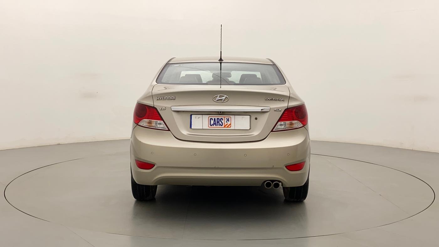 2012 Hyundai Verna FLUIDIC 1.6 VTVT SX, Petrol, Manual, 46,123 km, Back/Rear
