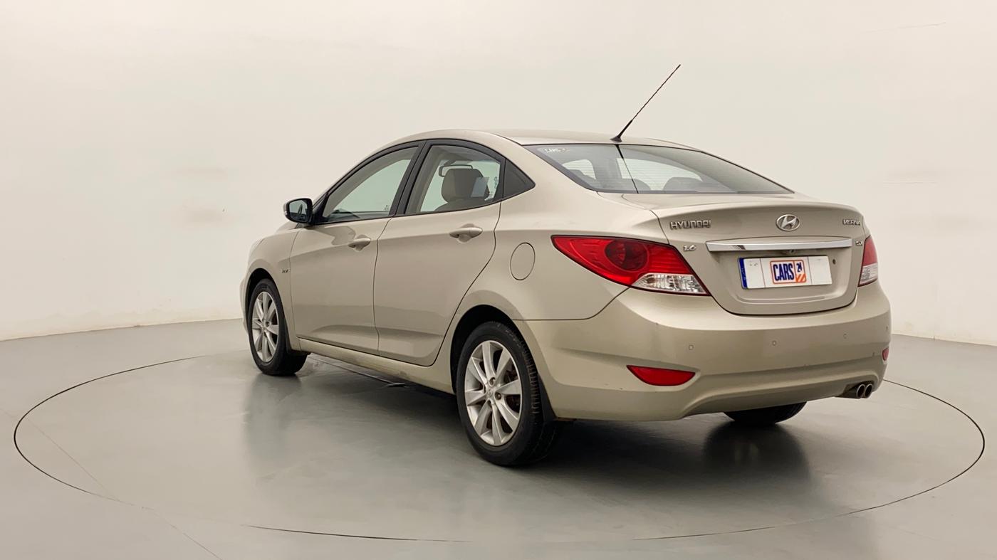 2012 Hyundai Verna FLUIDIC 1.6 VTVT SX, Petrol, Manual, 46,123 km, Left Back Diagonal