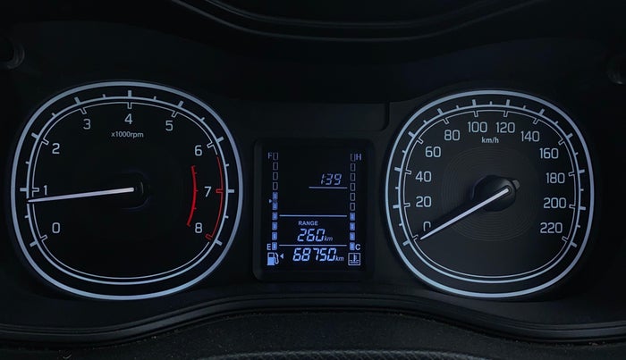 2020 Maruti Vitara Brezza LXI, Petrol, Manual, 68,746 km, Odometer Image