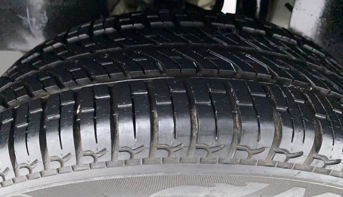 2016 Tata Nano TWIST XTA, Petrol, Automatic, 3,509 km, Left Rear Tyre Tread