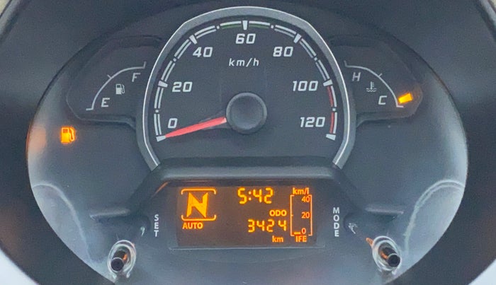 2016 Tata Nano TWIST XTA, Petrol, Automatic, 3,509 km, Odometer View