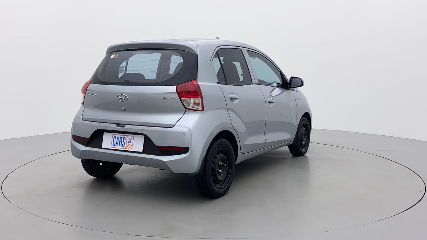 2018 Hyundai NEW SANTRO SPORTZ MT, Petrol, Manual, 27,171 km, Right Back Diagonal
