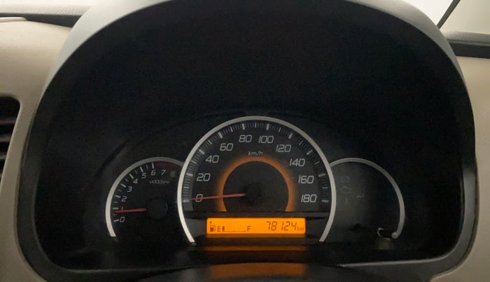 2015 Maruti Wagon R 1.0 VXI, Petrol, Manual, 78,101 km, Odometer Image