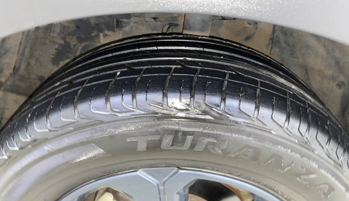 2023 Tata NEXON XZ PLUS PETROL DARK EDITION, Petrol, Manual, 21,098 km, Left Front Tyre Tread