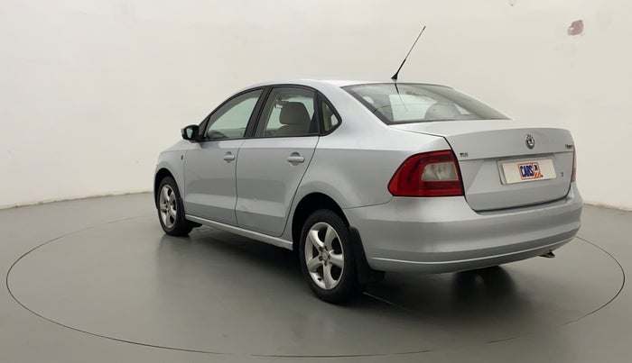 2012 Skoda Rapid ELEGANCE 1.6 TDI CR MT, Diesel, Manual, 75,626 km, Left Back Diagonal