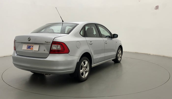 2012 Skoda Rapid ELEGANCE 1.6 TDI CR MT, Diesel, Manual, 75,626 km, Right Back Diagonal