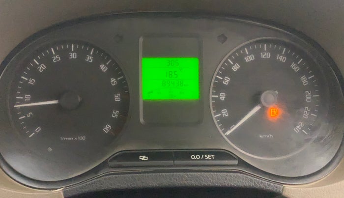 2013 Skoda Rapid AMBITION 1.6 TDI CR MT PLUS, Diesel, Manual, 89,400 km, Odometer Image