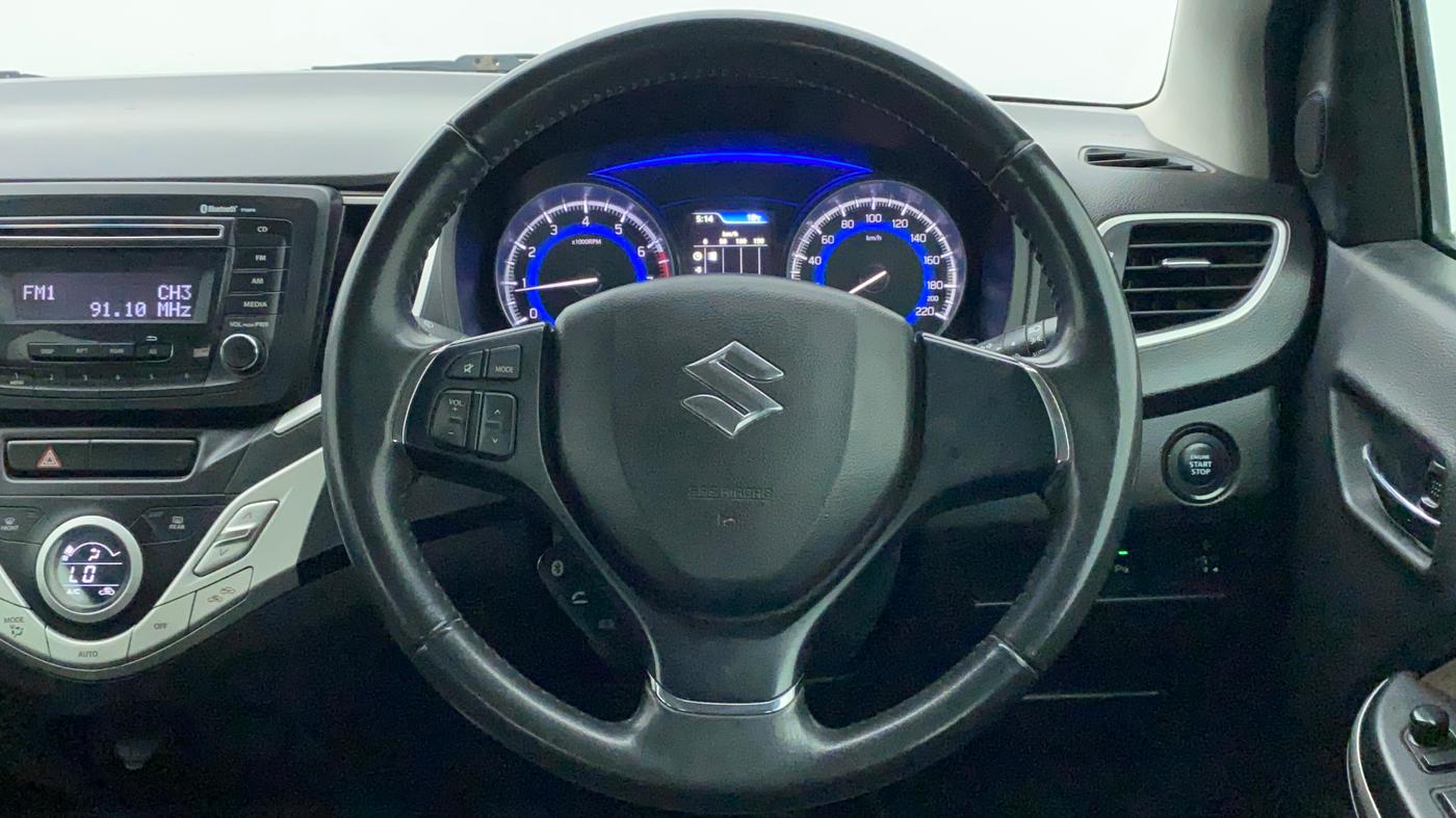 2016 Maruti Baleno ZETA PETROL 1.2, Petrol, Manual, 46,460 km, Steering Wheel Close Up