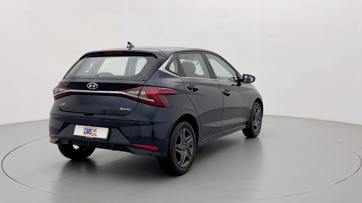 2021 Hyundai NEW I20 SPORTZ 1.2 MT, Petrol, Manual, 6,693 km, Right Back Diagonal