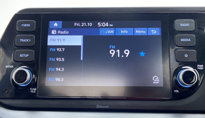 2021 Hyundai NEW I20 SPORTZ 1.2 MT, Petrol, Manual, 6,693 km, Infotainment System