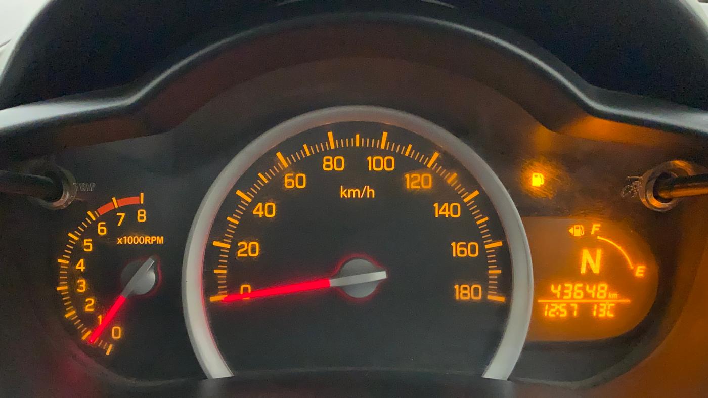 2016 Maruti Celerio ZXI AMT (O), Petrol, Automatic, 43,648 km, Odometer Image