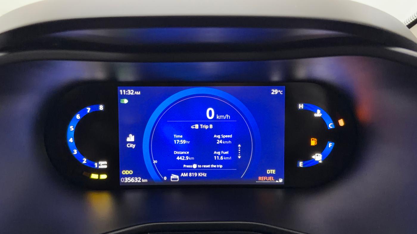 2023 Tata NEXON CREATIVE 1.2 PETROL, Petrol, Manual, 35,632 km, Odometer Image