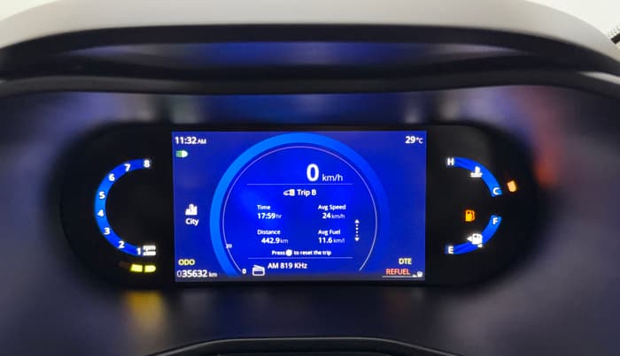 2023 Tata NEXON CREATIVE 1.2 PETROL, Petrol, Manual, 35,632 km, Odometer Image
