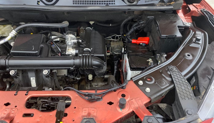 2025 Nissan MAGNITE Acenta B4D 1.0 Petrol AMT, Petrol, Automatic, 731 km, Engine View - Left